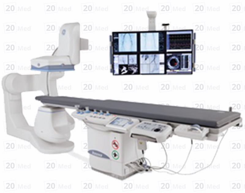 Used GE Healthcare Innova 2100 IQ Catheterization Lab