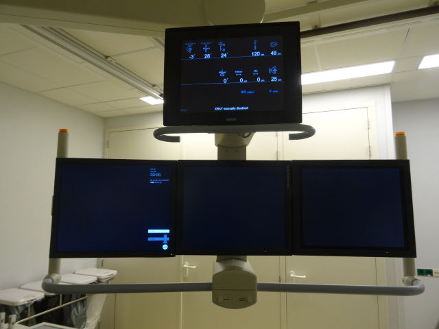 Preowned Siemens Healthcare Axiom Artis DFA Cath Lab Machine