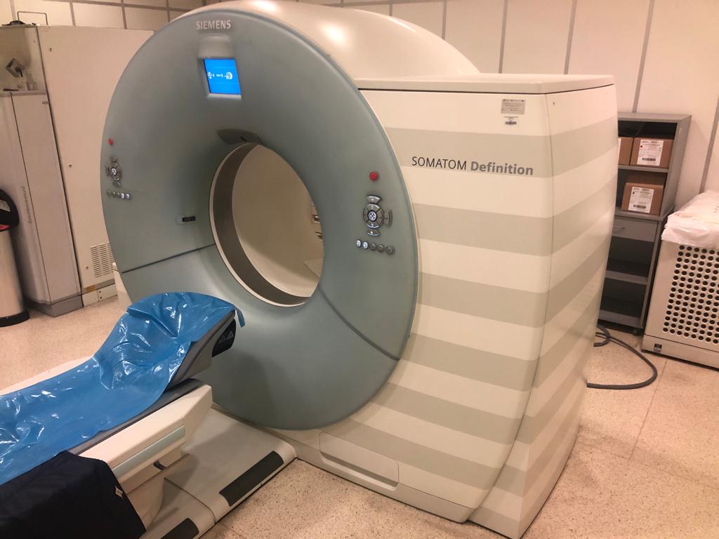 Preowned Siemens Healthcare Definition DS 64 CT Scan