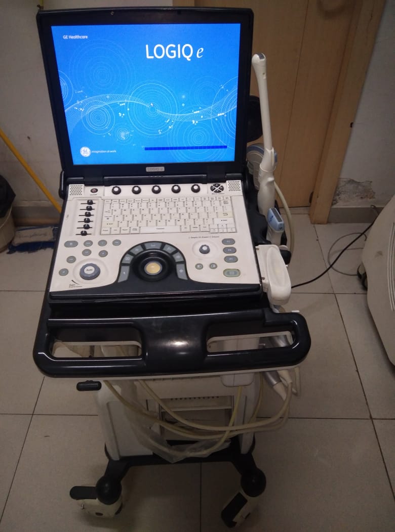Used GE Healthcare Logiq E Ultrasound
