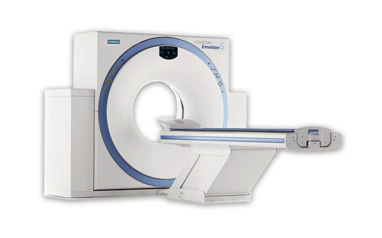 Preowned Siemens Healthcare Emotion 6 CT Scanner