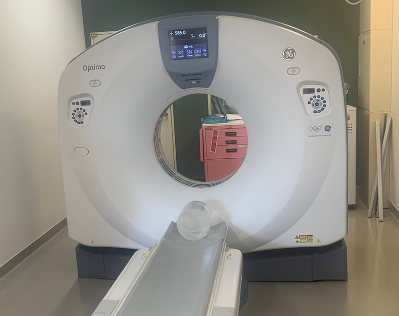 Used GE Healthcare Optima CT660 128 CT Scan