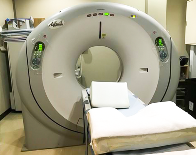 Used Toshiba Medical Systems Aquilion 64 CT Scan Machine