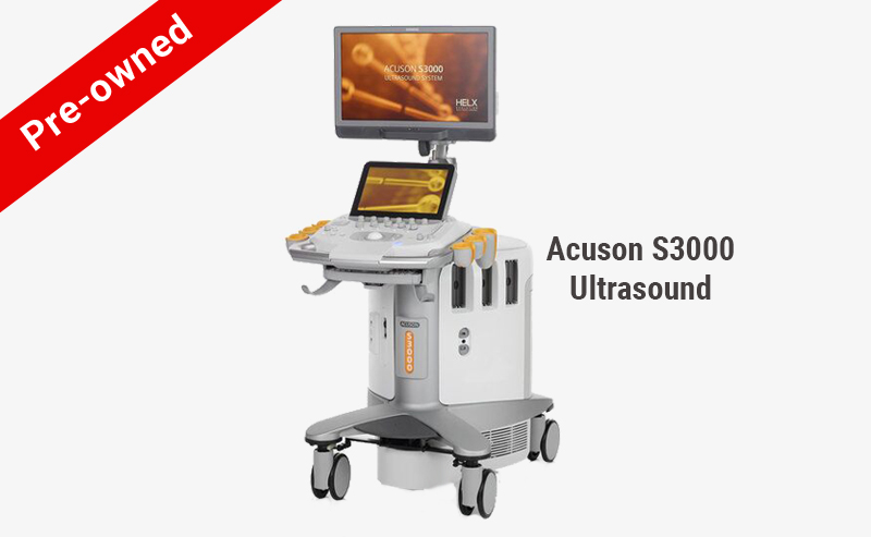 Used Siemens Healthcare ACUSON S3000 Ultrasound