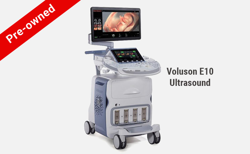 Used GE Voluson E10 Ultrasound