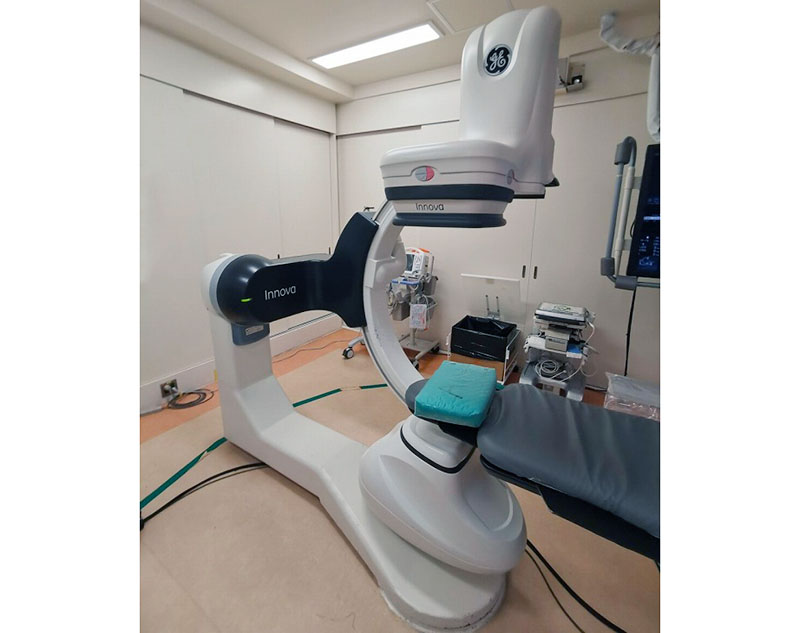 Used GE Healthcare Innova IGS 520 Catheterization Lab