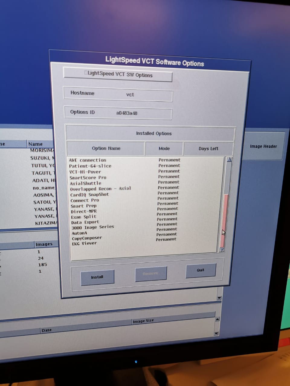 Secondhand GE Healthcare Lightspeed VCT 64 CT Scan