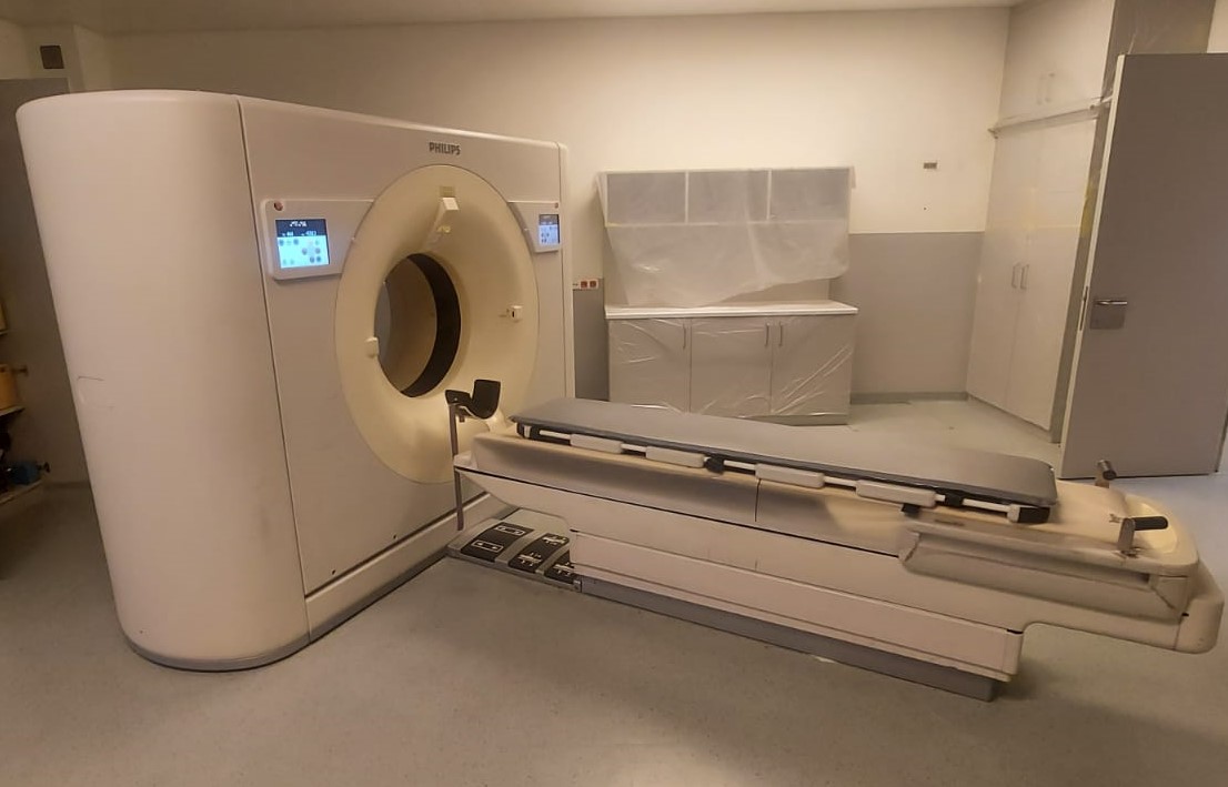 Old Philips Healthcare Brilliance ICT 128 CT Scanner