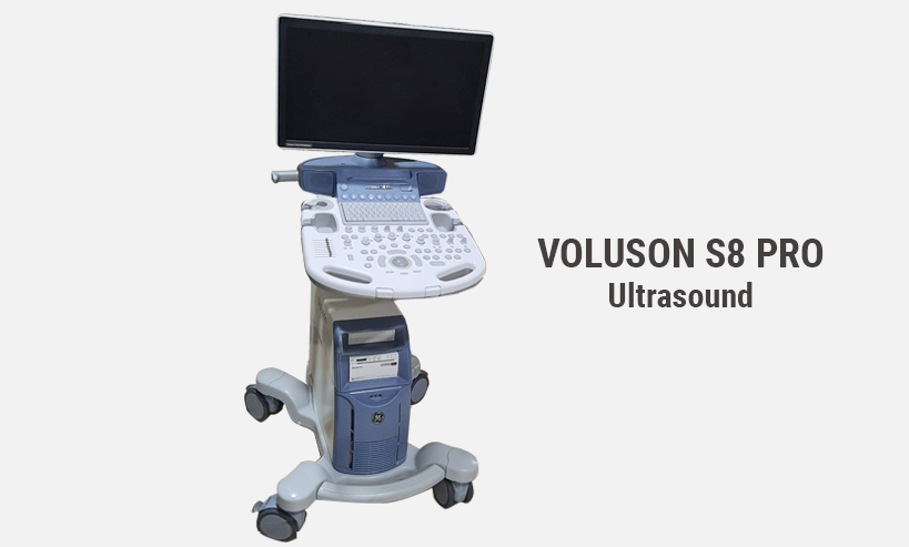 Second hand GE Healthcare Voluson S8 Pro Ultrasound