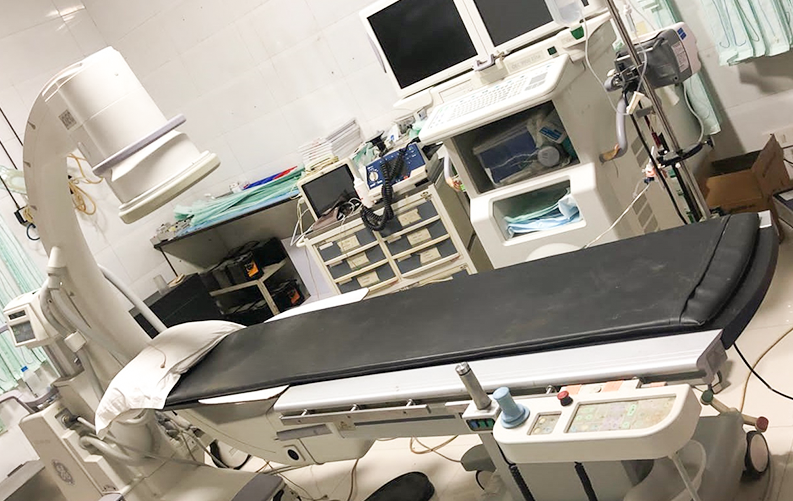 Used GE Healthcare OEC 9900 Elite C ARM or Mobile Image Intensifier