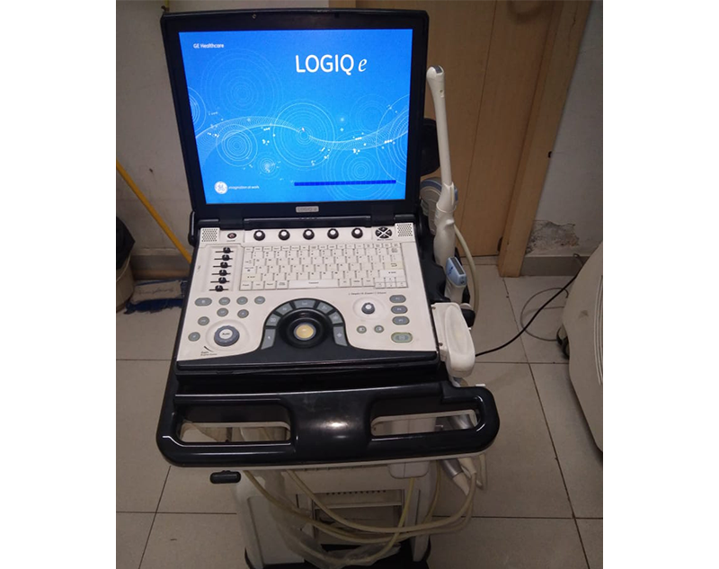 Used GE Healthcare LOGIQ E Ultrasound