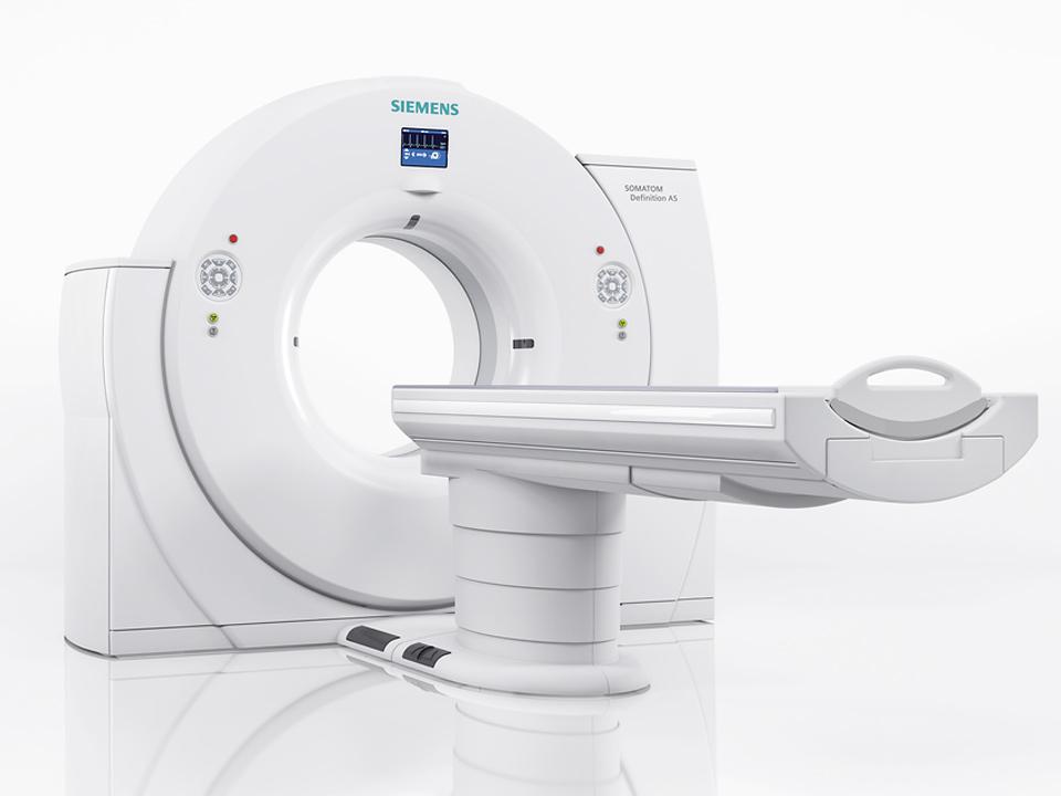 Preowned Siemens Healthcare Definition AS 64 CT Scanner