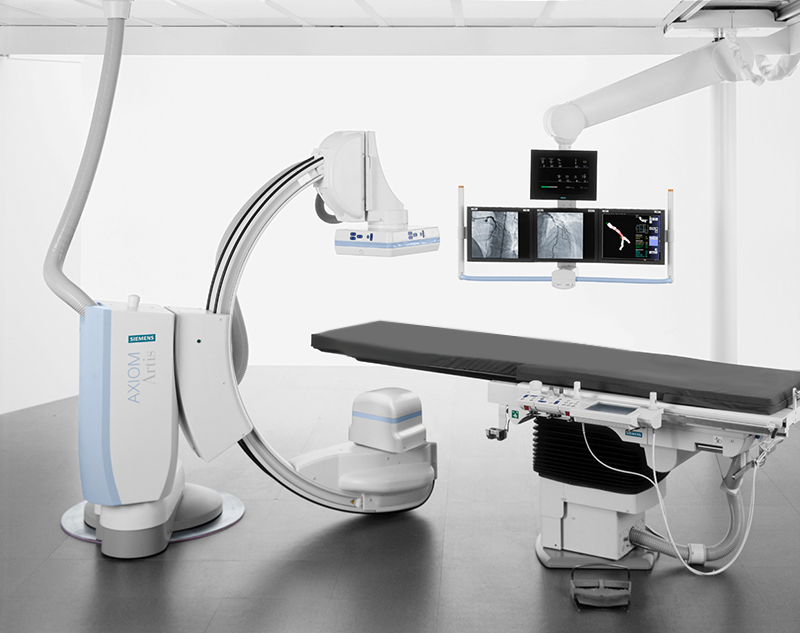 Used Siemens Healthcare AXIOM Artis DBA Catheterization Lab