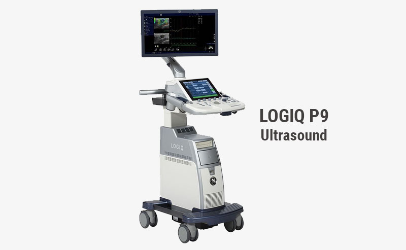 Old GE Healthcare LOGIQ P9 Ultrasound